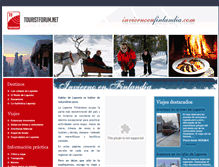 Tablet Screenshot of inviernoenfinlandia.com